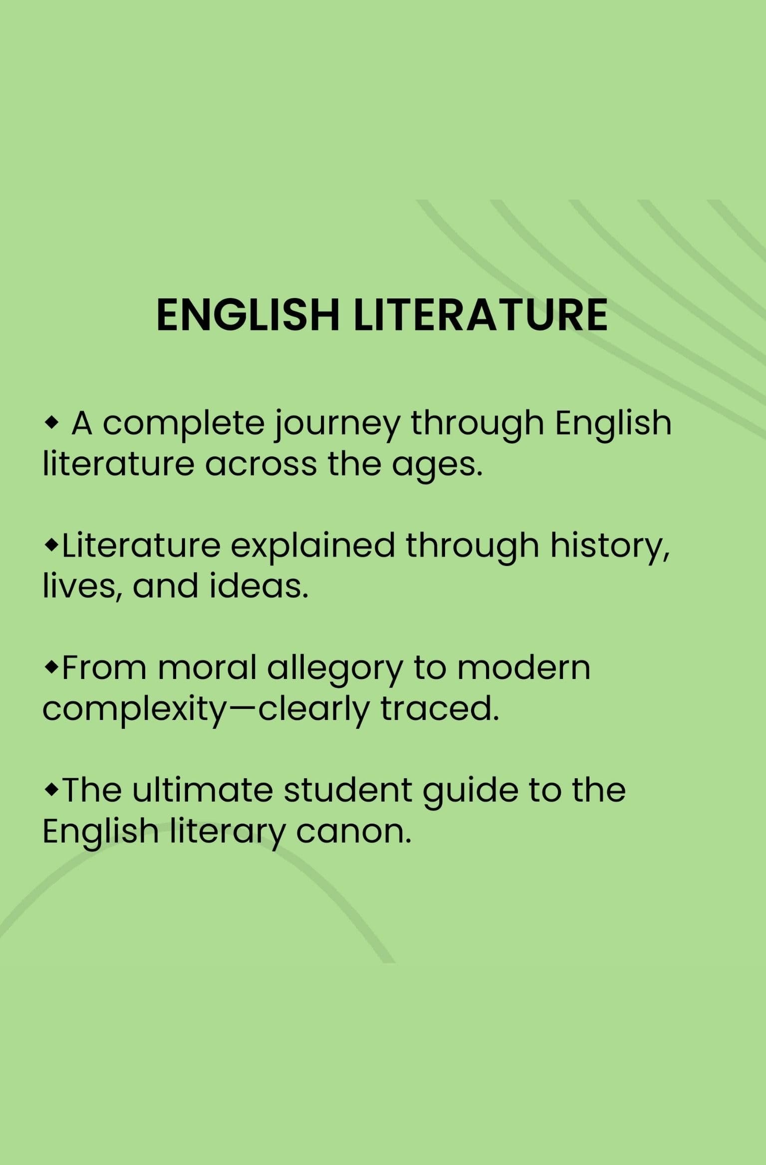 English Literature: Its History and Its Significance For the Life of the Englishspeaking World - Image 6