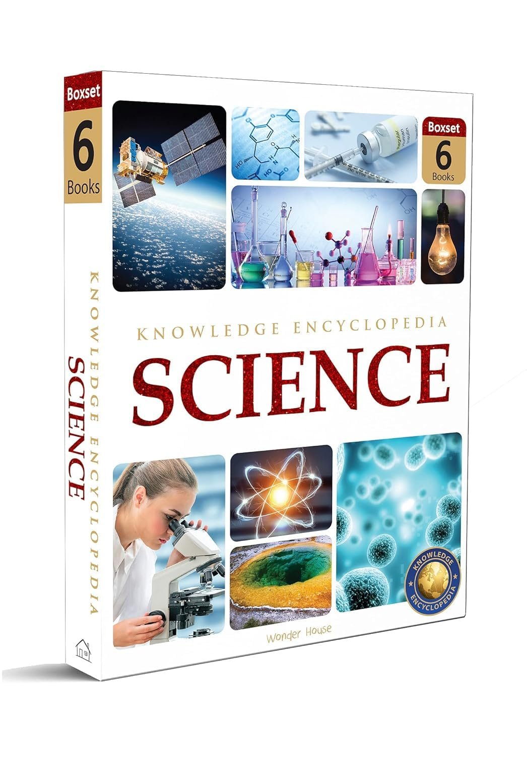 Science Knowledge Encyclopedia for Children : Collection of 6 Books (Box Set)