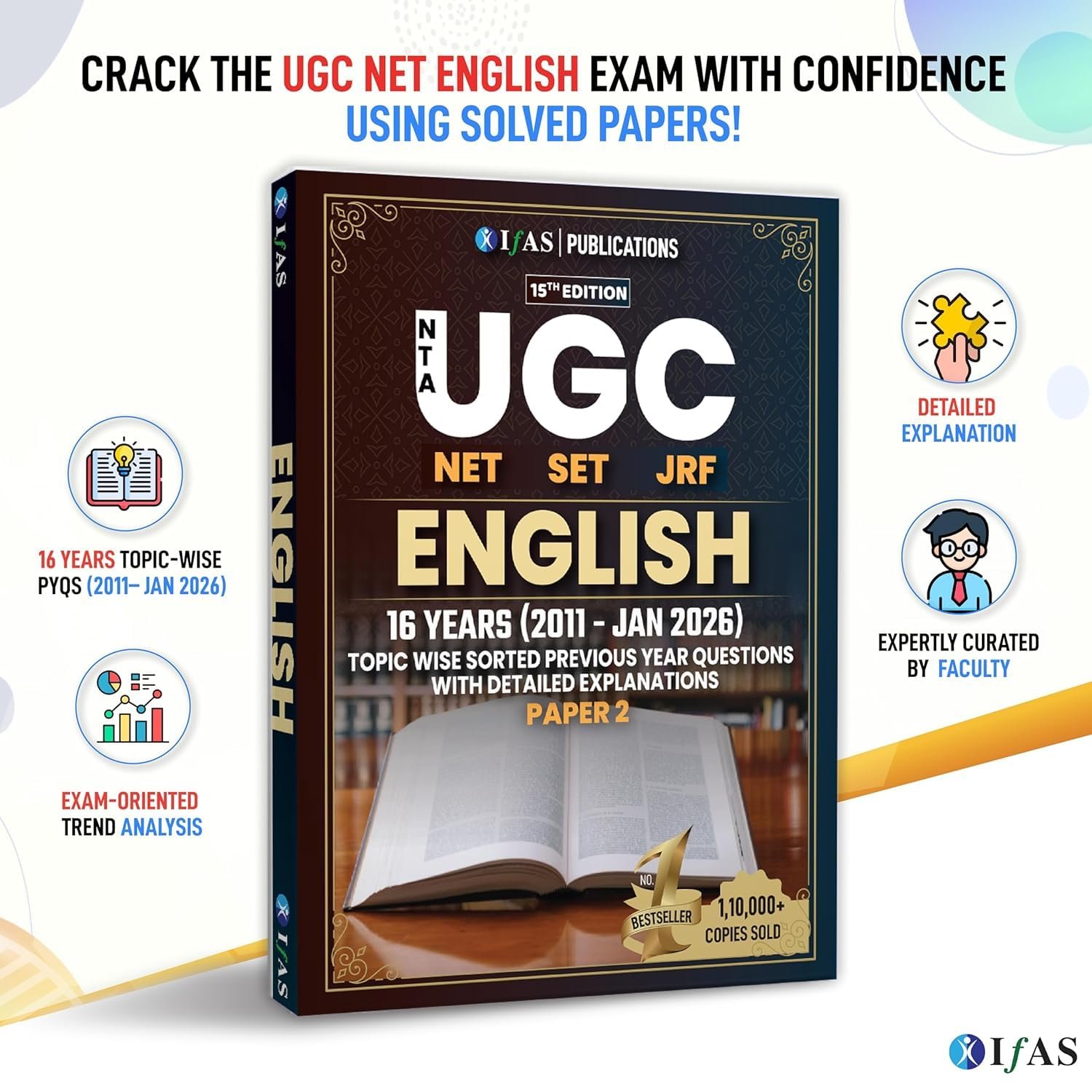 UGC NET English Paper 2 PYQ Book | 16 Years (2011-Jan 2026) Previous Year Question with Detailed Solutions | Best Selling UGC NET English literature Book For NTA UGC NET/SET/JRF Exams - Image 2