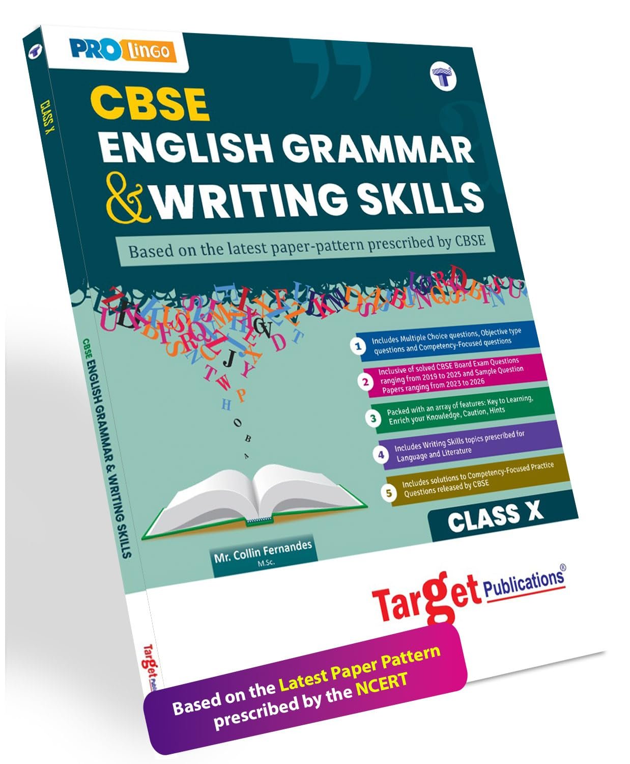 CBSE Class 10 English Grammar Notes Book | Solved and Practice Exercises based on NCERT Syllabus | Topicwise X CBSE Board Exam Questions with Solution