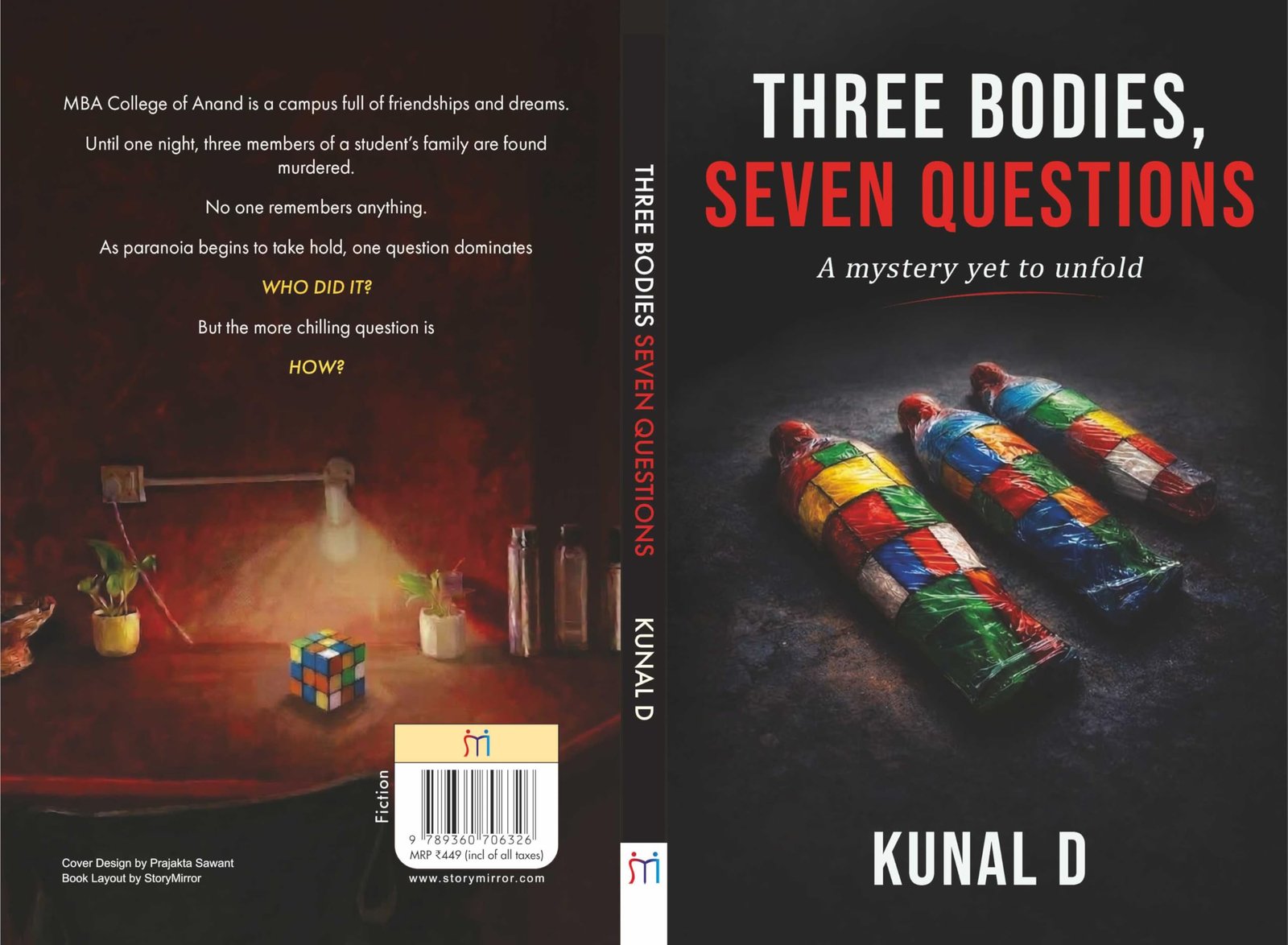 Three Bodies, Seven Questions: A Psychological Thriller Murder Mystery with Twists, Secrets & Suspense | Crime Fiction Novel Set on a College Campus | By Kunal Deshbhratar - Image 7