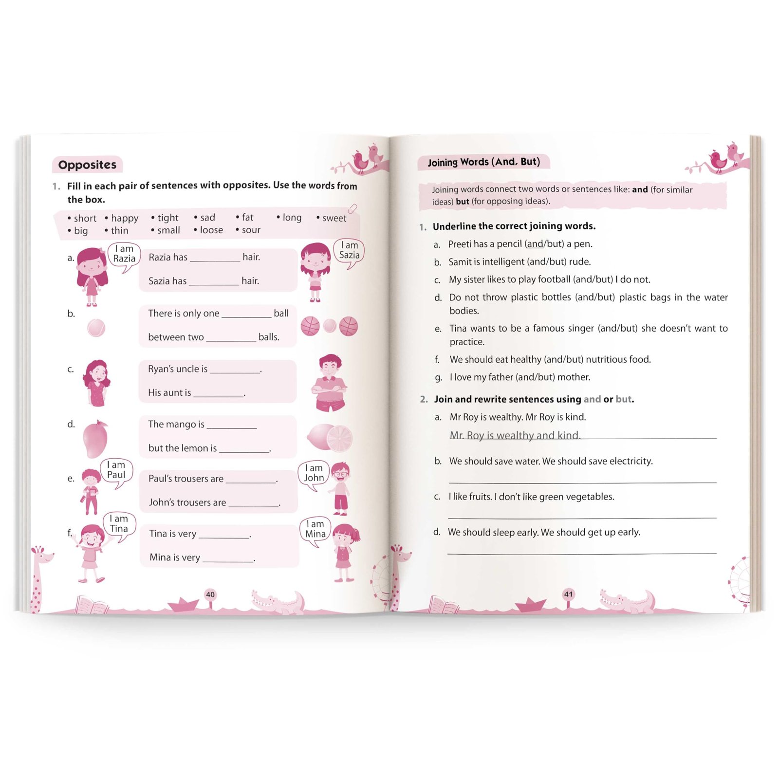 English Grammar Practice Workbook-1|Integrated Grammar|Sentence Structure|Vocabulary|Comprehension & Composition|Critical Thinking Activities| Grammar Practice Workbook For Kids - Image 6