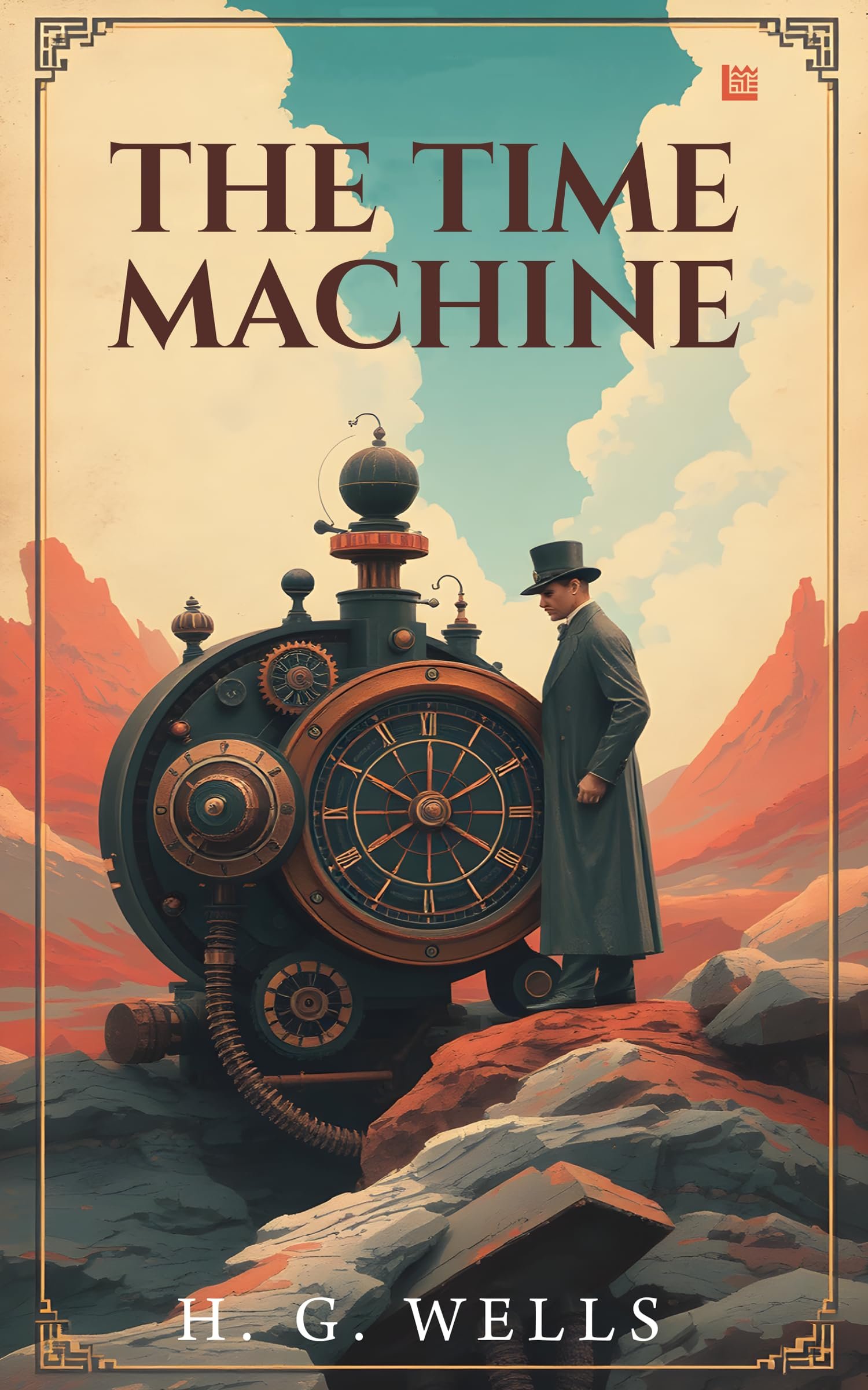 The Time Machine By H G Wells [Premium Paperback] Fiction books | Classic Literature Books & Novels | Science fiction books for teenagers | Classic books | English Novels | Story books for kids 12-15