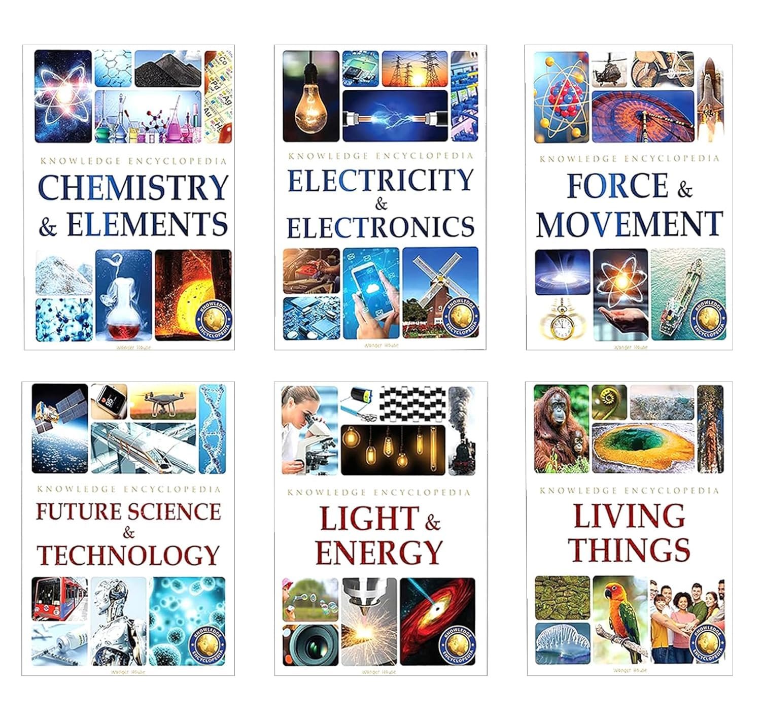 Science Knowledge Encyclopedia for Children : Collection of 6 Books (Box Set) - Image 2