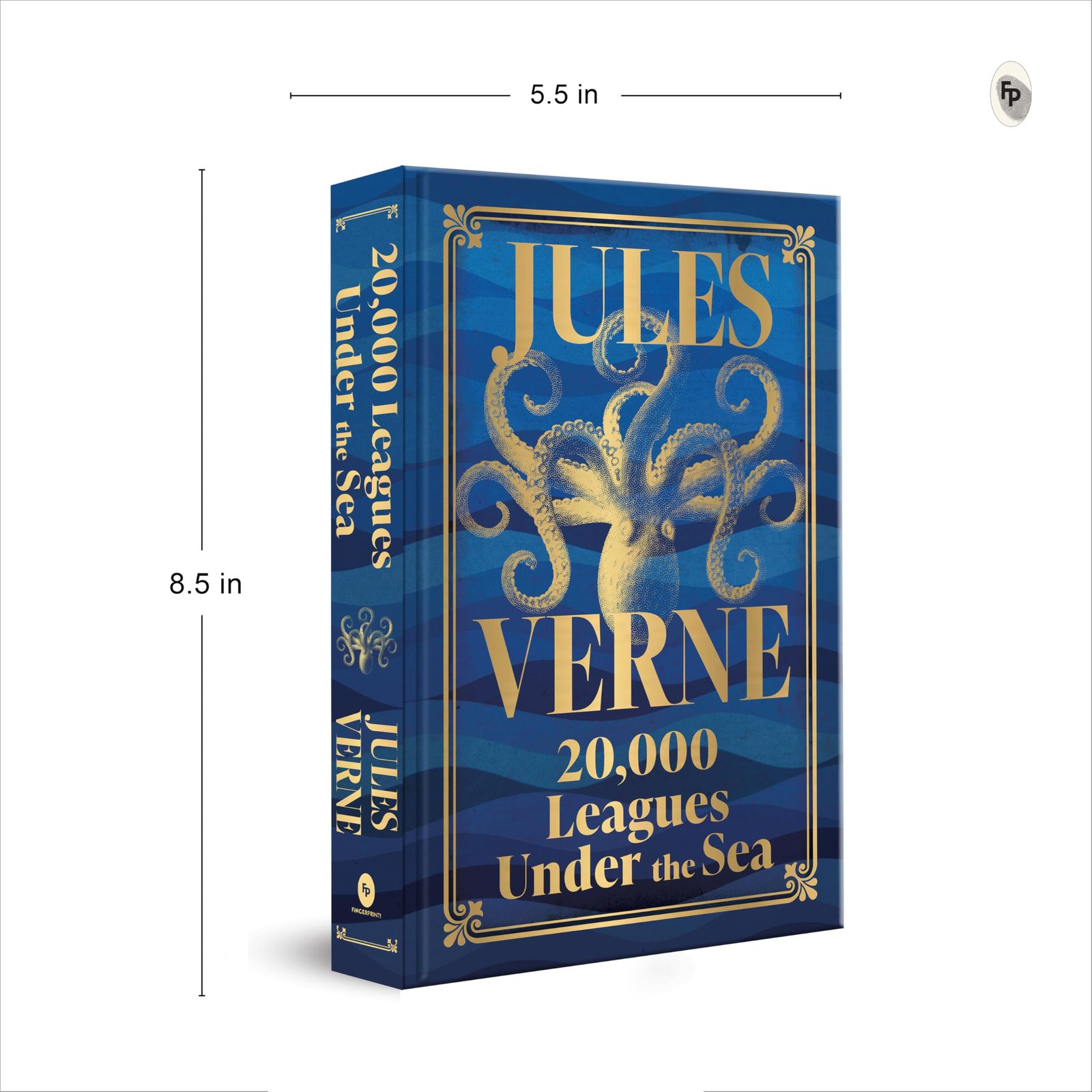 20,000 Leagues Under The Sea (Deluxe Hardbound Edition) (Fingerprint Classics) - Image 3