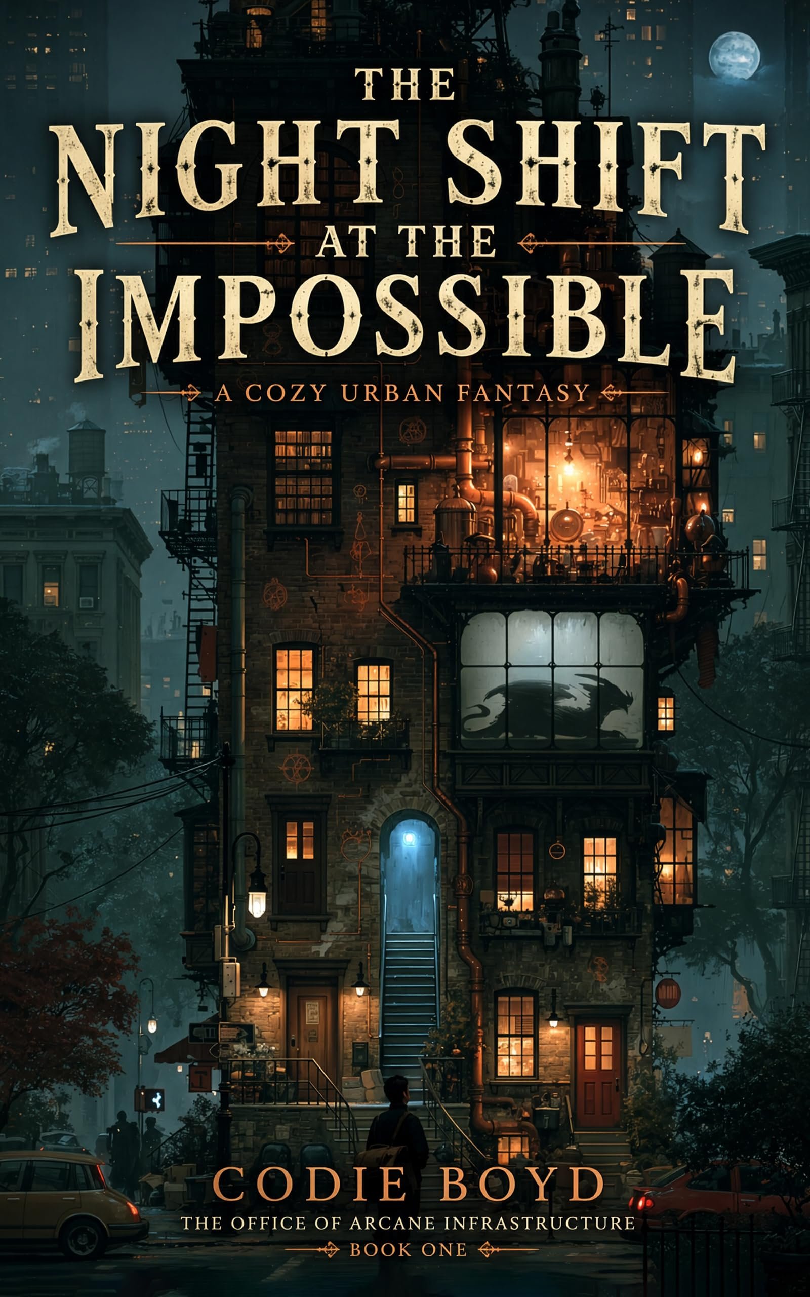 The Night Shift at the Impossible: A Cozy Urban Fantasy (The Office of Arcane Infrastructure Book 1)