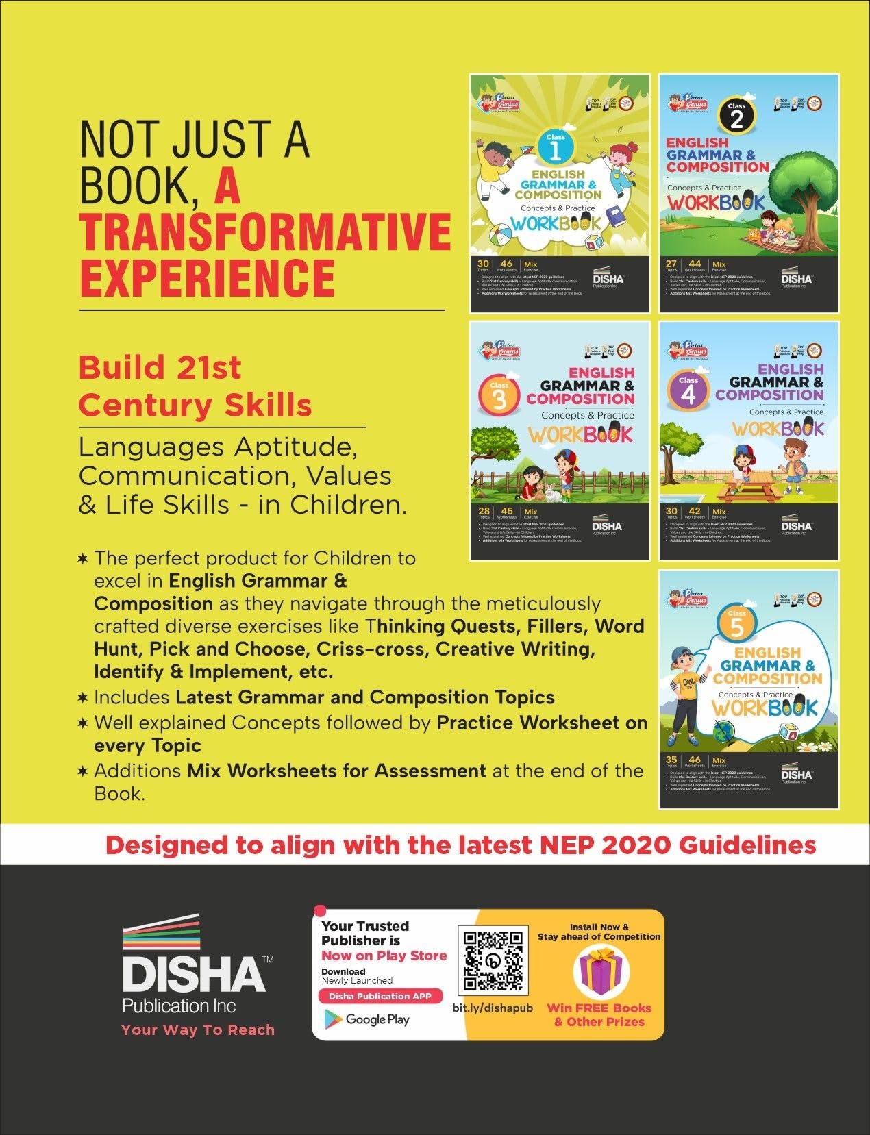 Perfect Genius Class 4 English Grammar & Composition Concepts & Practice Workbook | Follows NEP 2020 Guidelines - Image 2
