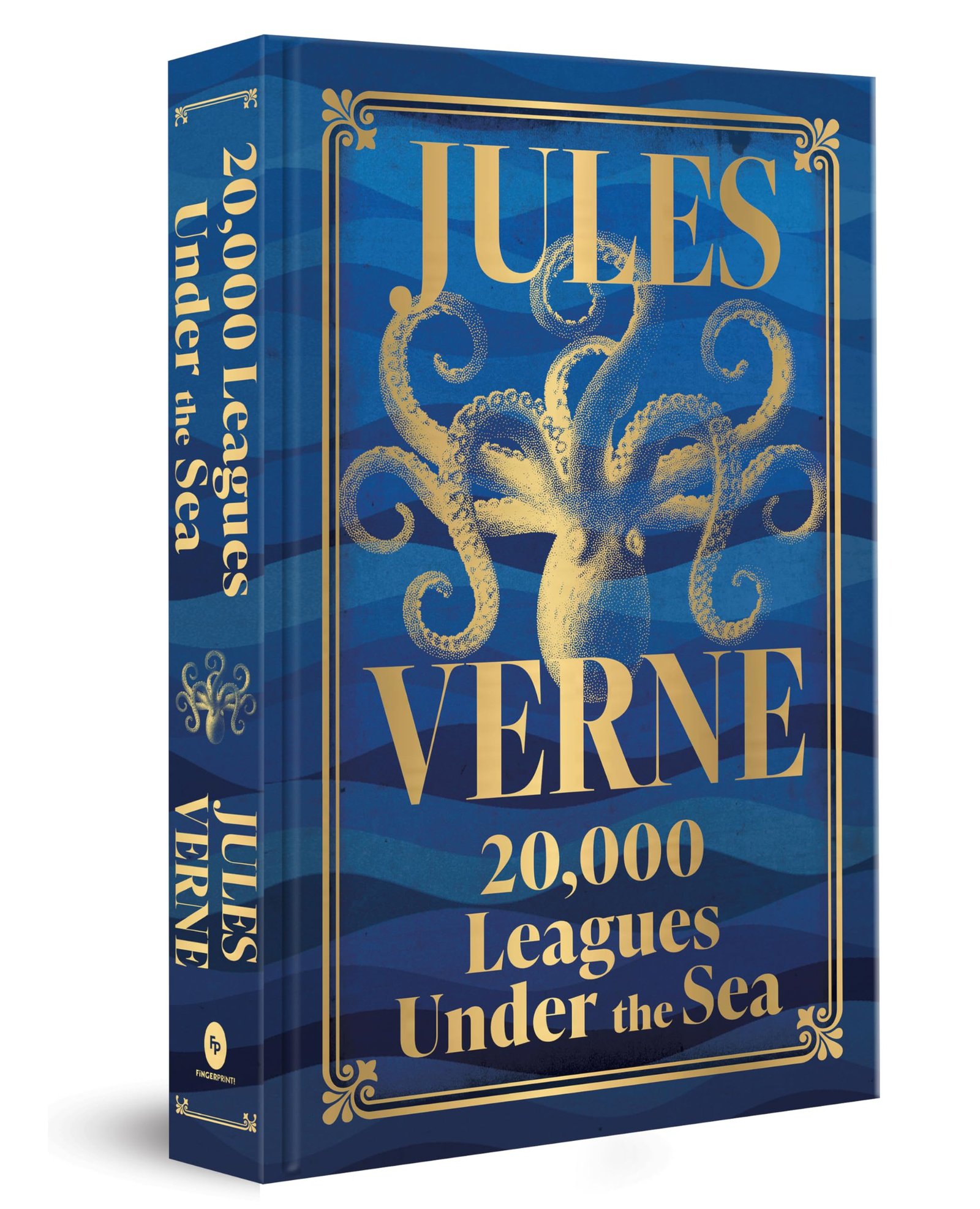 20,000 Leagues Under The Sea (Deluxe Hardbound Edition) (Fingerprint Classics)