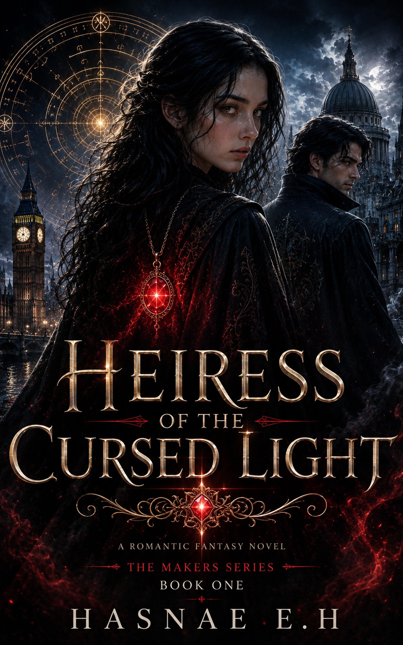 Heiress of the Cursed Light: A Dark Romantic Fantasy Novel (The Makers Series - Book One)