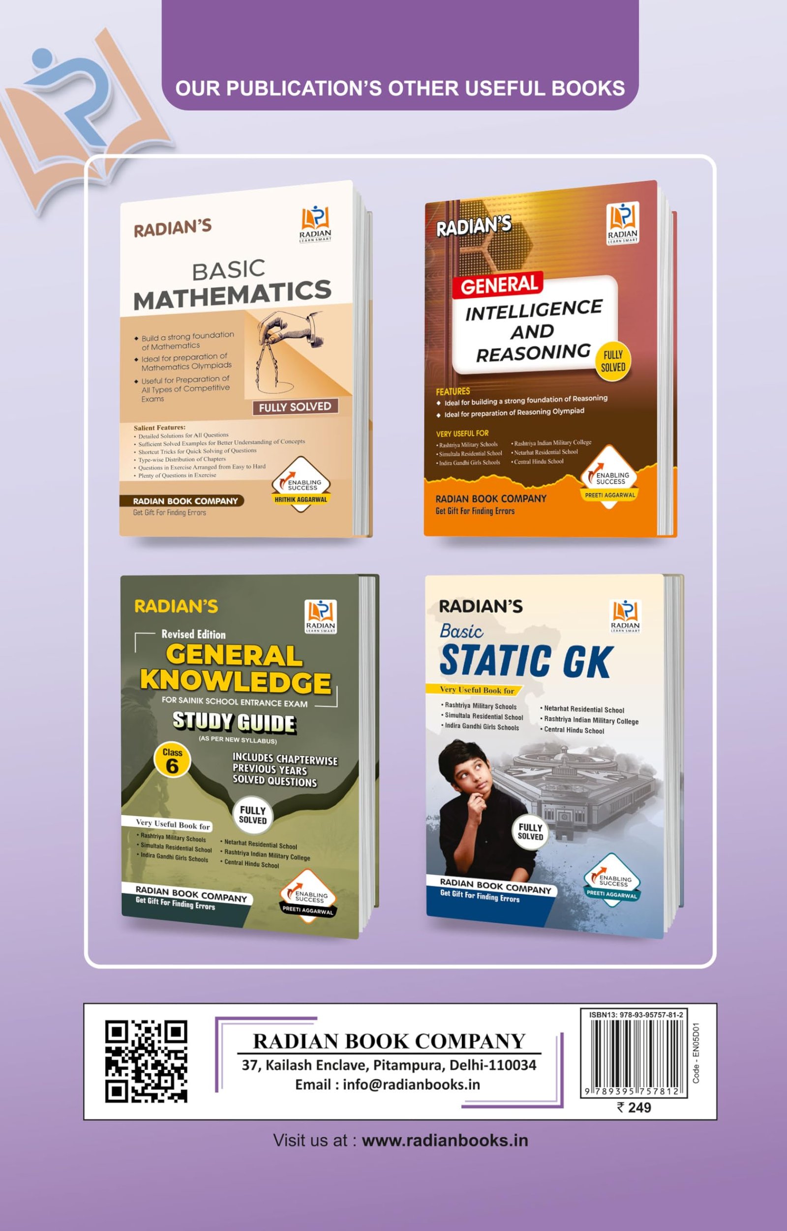 Radian Basic English Grammar Book Fully Solved for All Competitive Exams - Image 9