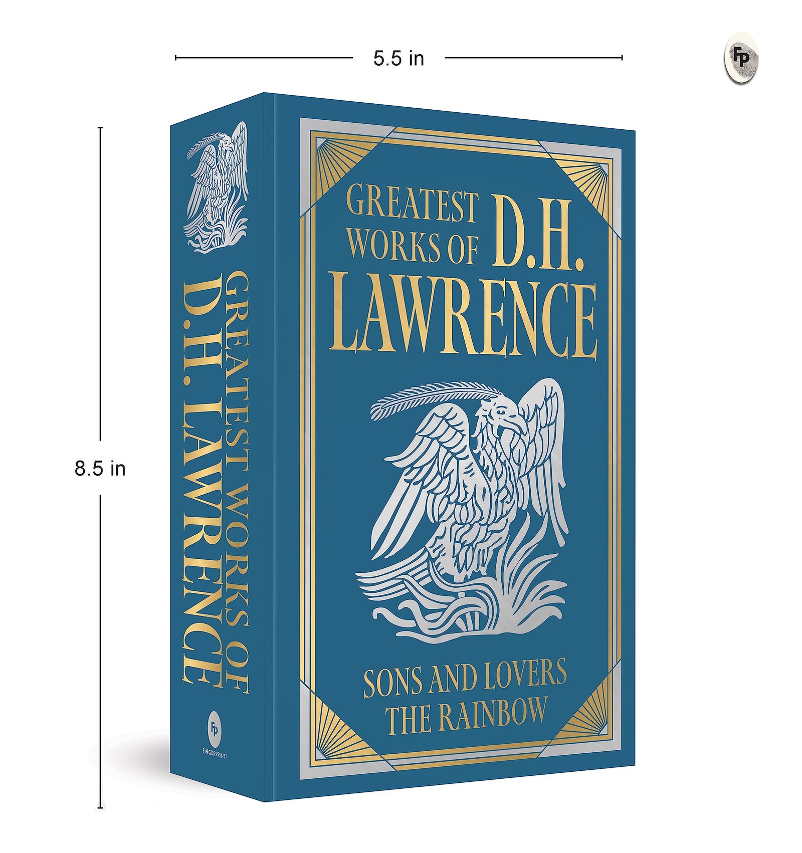 Greatest Works of D.H. Lawrence (Sons and Lovers, The Rainbow) (Deluxe Hardbound Edition) - Image 3