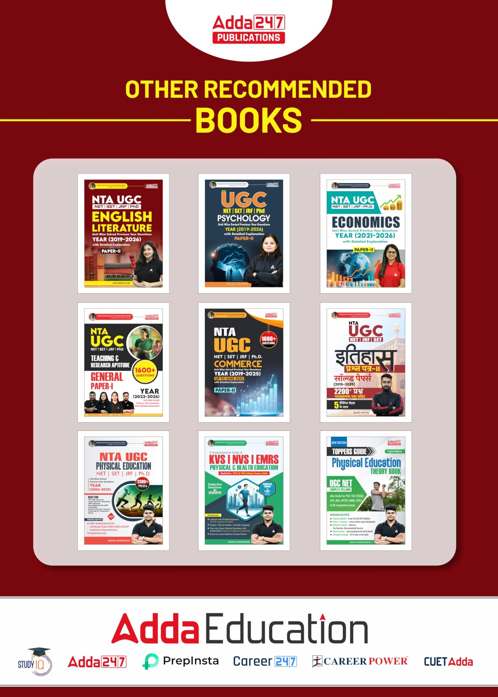 NTA UGC NET /SET/JRF / Phd English Literature Paper - 2 Unit Wise Solved Previous Year Questions (2026 - 2019) with Detailed Explanation (English Printed Edition) By Aishwarya Puri - Image 2