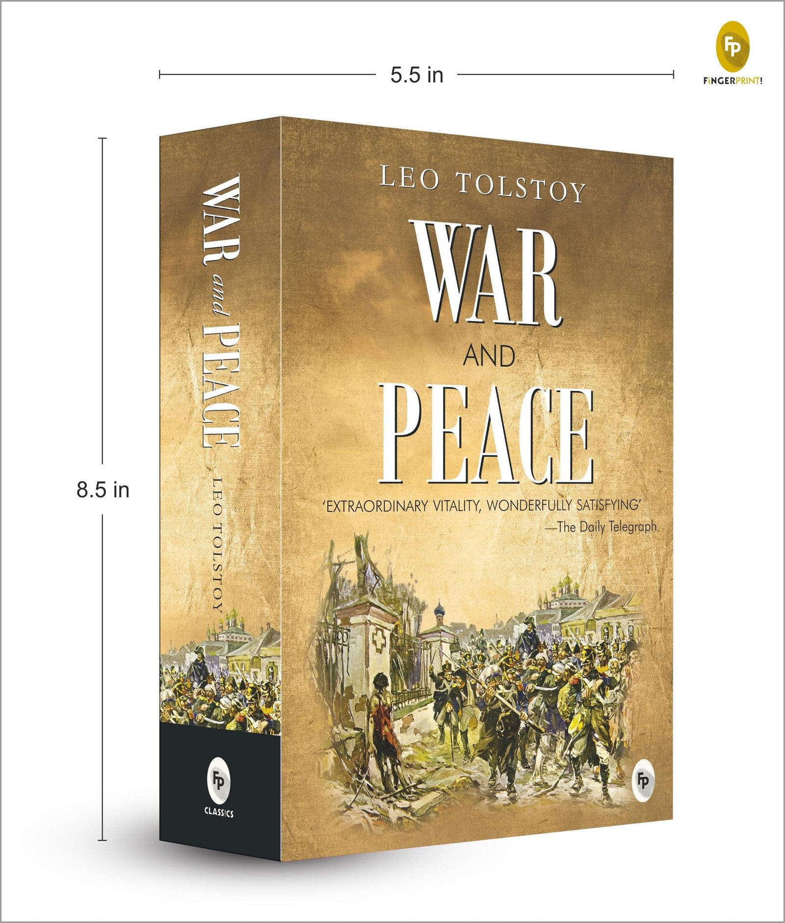 War And Peace by Leo Tolstoy - Russian Literature | Historical Fiction | Napoleonic Wars | Love and War | Tolstoy’s Exploration of Philosophical Themes | A Masterpiece on Cultural Significance | Literary Classics - Image 3